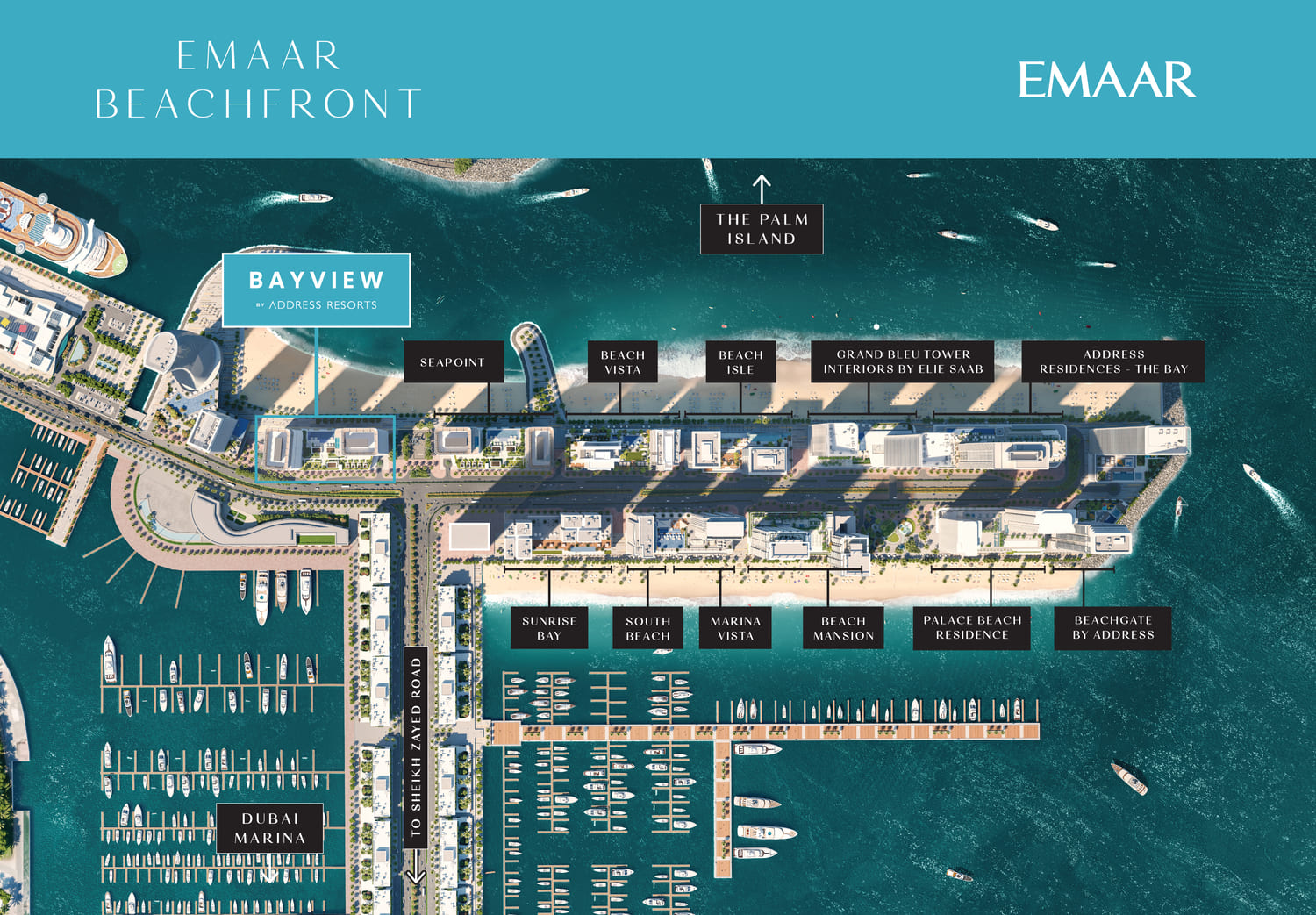 Masterplan — Bayview by Address Resorts
