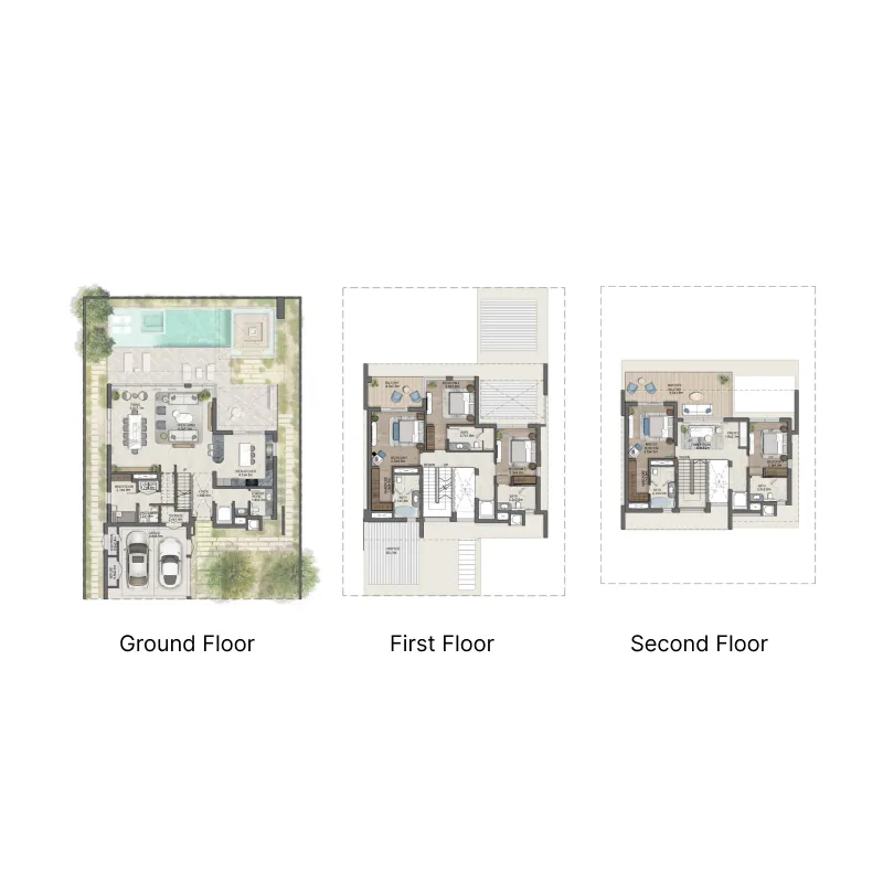 Floor plan — 5.5 BR