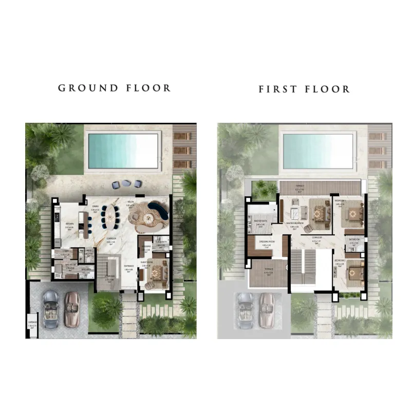 Floor plan — 4 BR