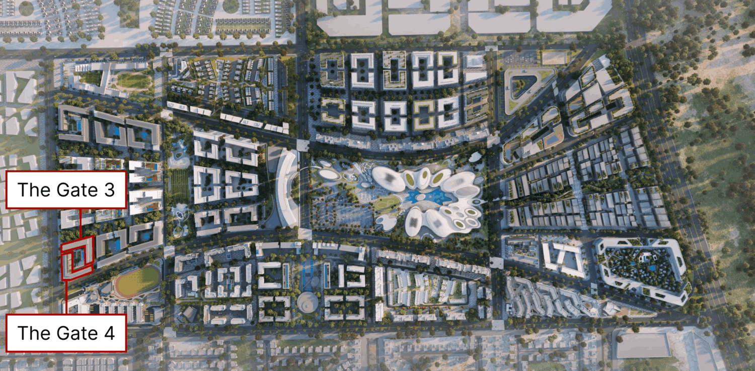 Masterplan — The Gate 3 and 4