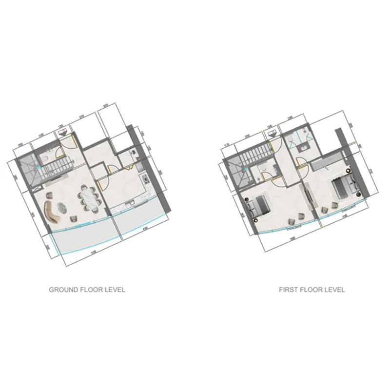 Floor plan — 2 BR