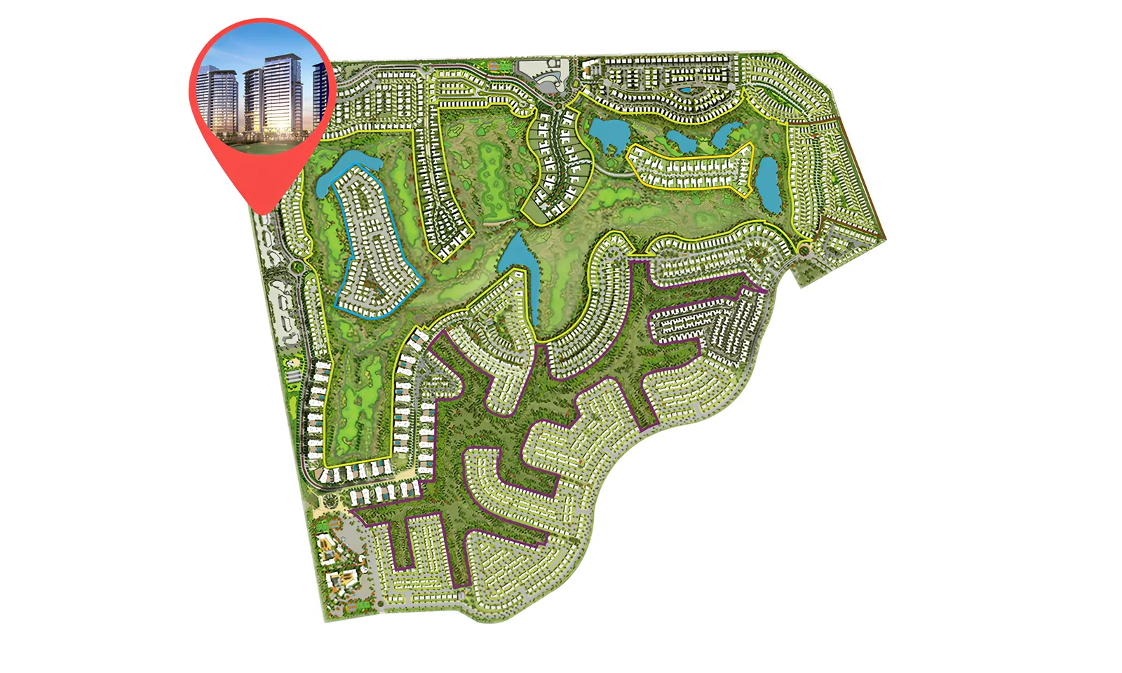 Masterplan — Damac Hills - Artesia