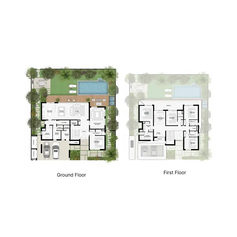 Floor plan — 5.5 BR
