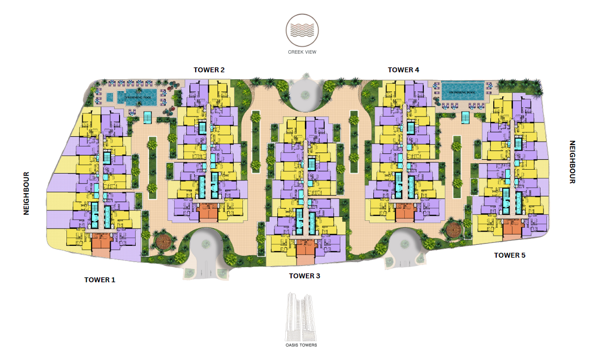 Masterplan — Ajman Creek Towers