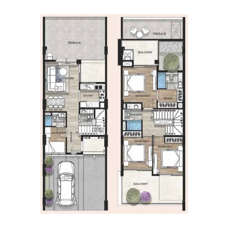 Floor plan — 3.5 BR