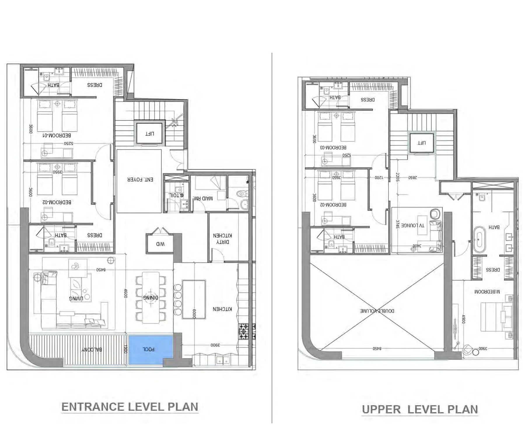Floor plan — 5 BR