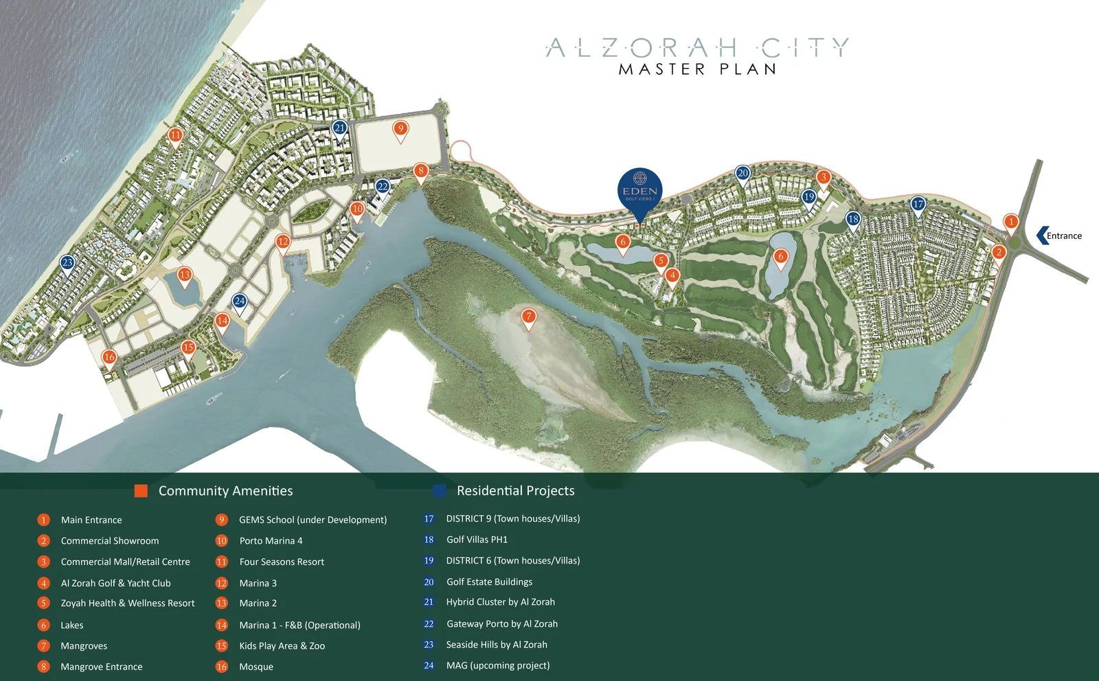 Masterplan — Eden Golf Views 1