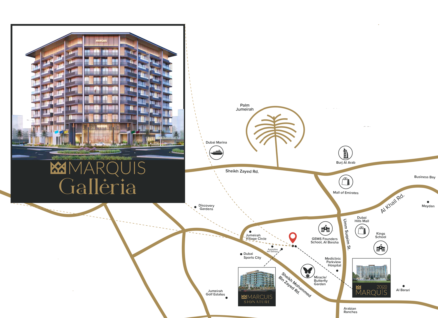 Masterplan — Marquis Galleria