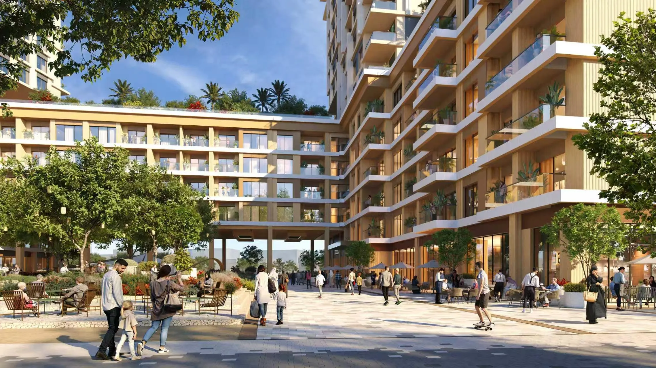 Boulevard Park at Wasl Gate