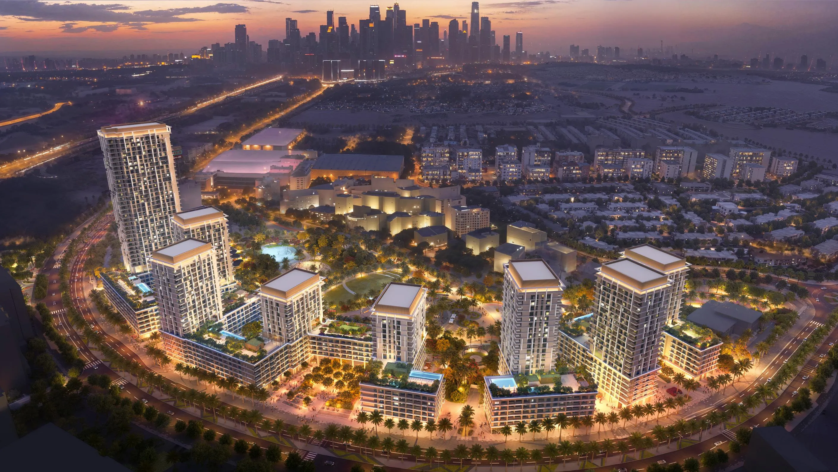Masterplan — Boulevard Park at Wasl Gate