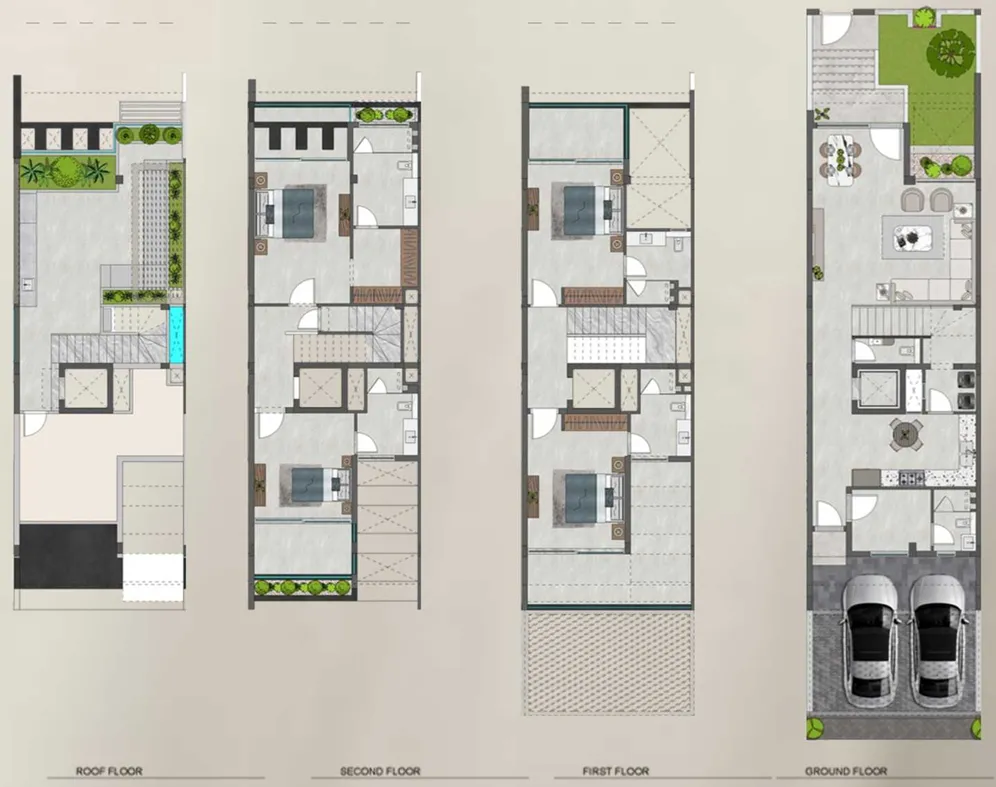 Floor plan — 3.5 BR