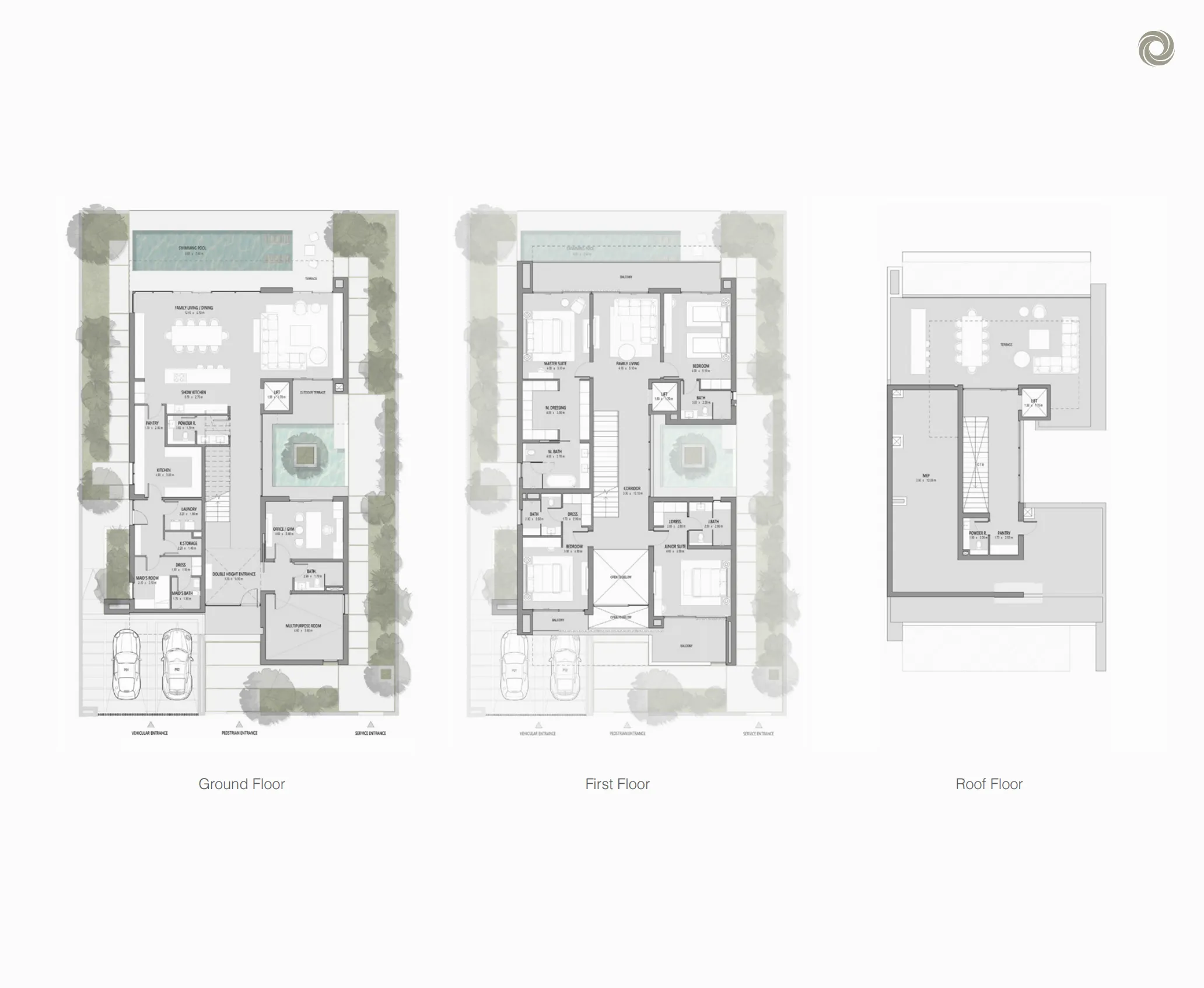 Floor plan — 4 BR