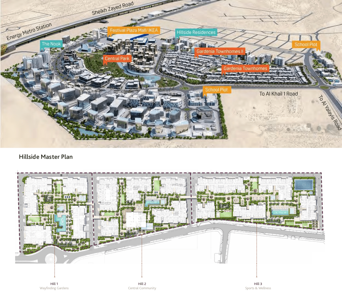 Masterplan — Hillside Residences