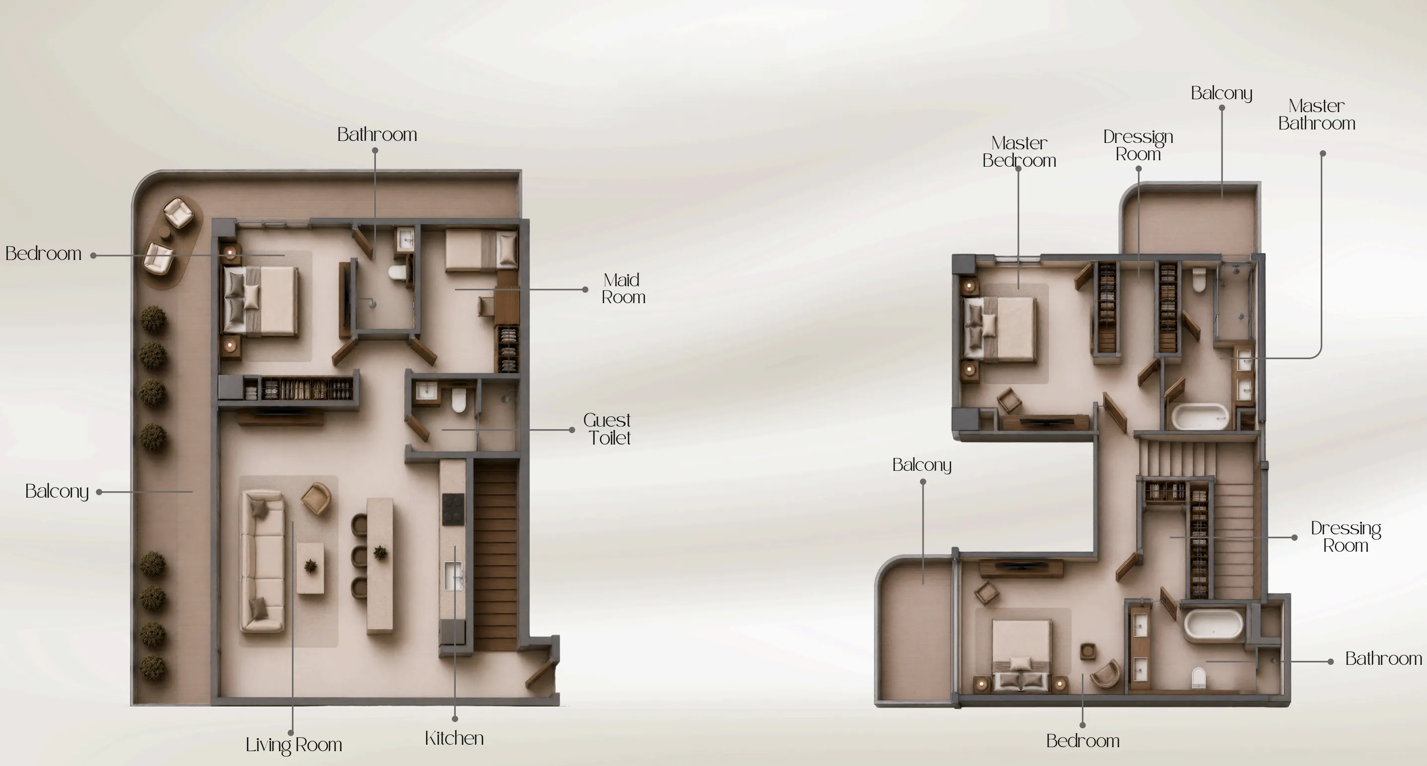Floor plan — 3 BR