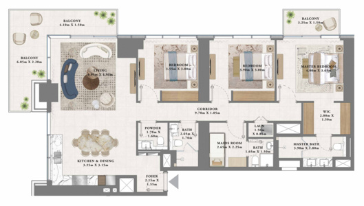 Floor plan — —